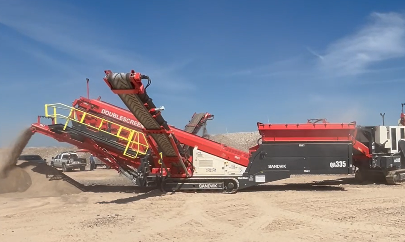 SANDVIK QA335 DOUBLESCREEN