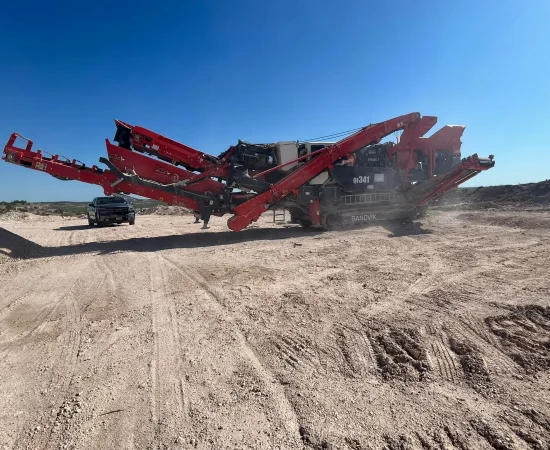 Impact Crusher QI341HS Hanging Screen