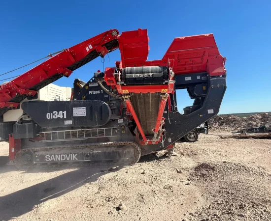 Impact Crusher QI341HS Hanging Screen