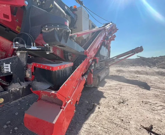 Impact Crusher QI341HS Hanging Screen