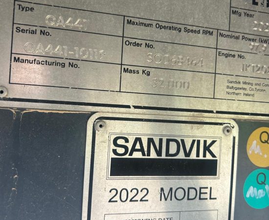 Pre-owned_screening_sandvik_qa441_2022-4