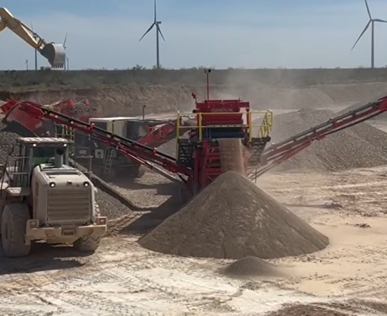 SANDVIK QA335 DOUBLESCREEN