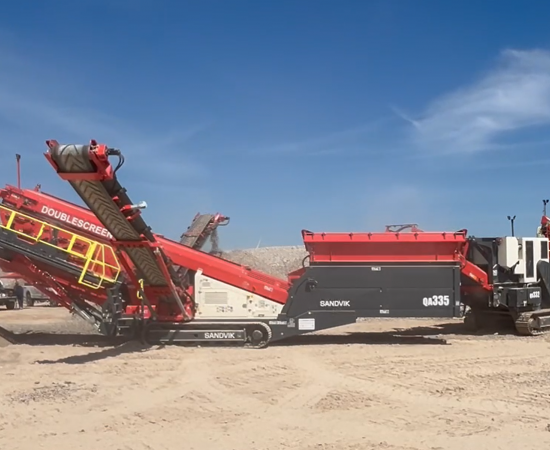 SANDVIK QA335 DOUBLESCREEN